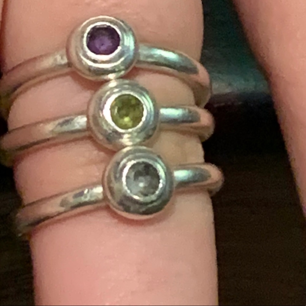 Three rings- stackable
